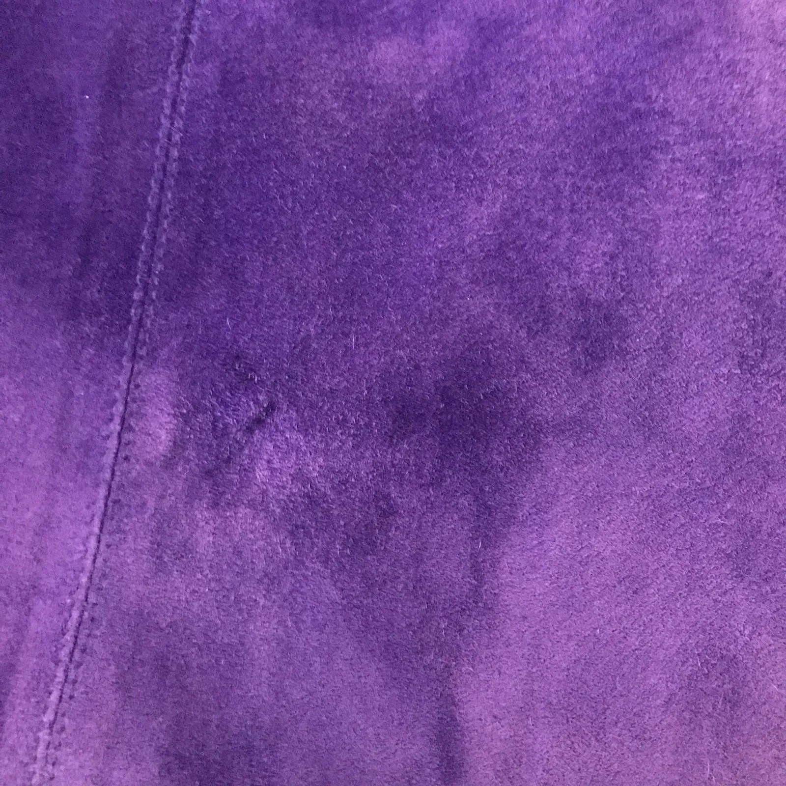 1980s SUEDE DRESS