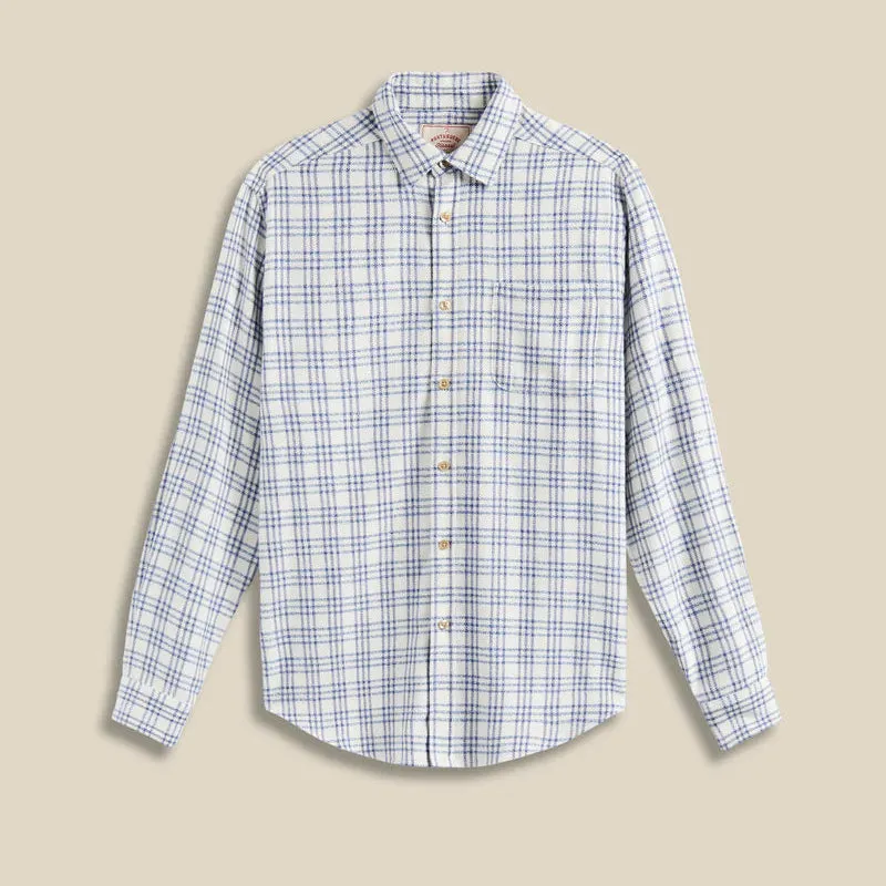 Portuguese Flannel - Jar Check Shirt - Blue