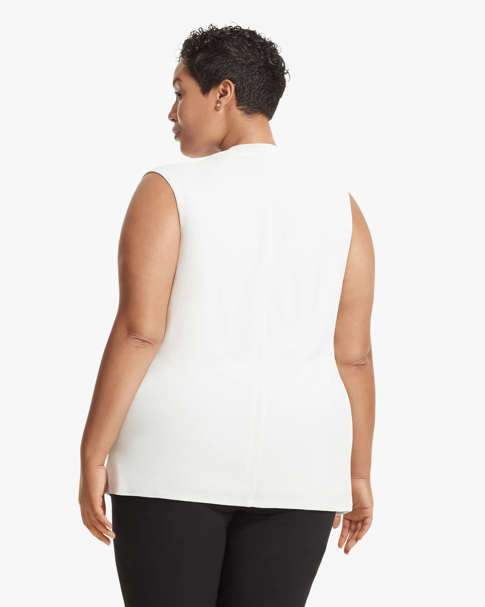 Walters Sleeveless Top | Ivory